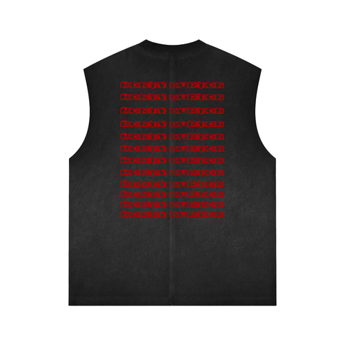 Monty Burton “I Smile” Reverse Washed Tank Top